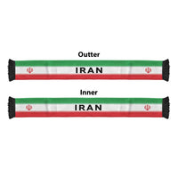 Iran Football 2026 Soccer Scarf Flag Style