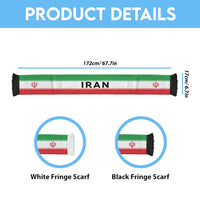 Iran Football 2026 Soccer Scarf Flag Style