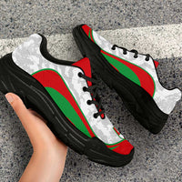 Iran Football Chunky Sneakers Come On Team Melli Cheetah - Wonder Print Shop