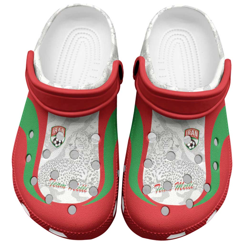 Iran Football Clogs Shoes Come On Team Melli Cheetah - Wonder Print Shop