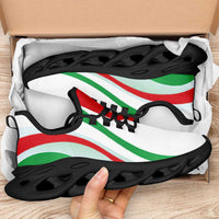 Iran Football Clunky Sneakers Flag-Inspired Curve Style