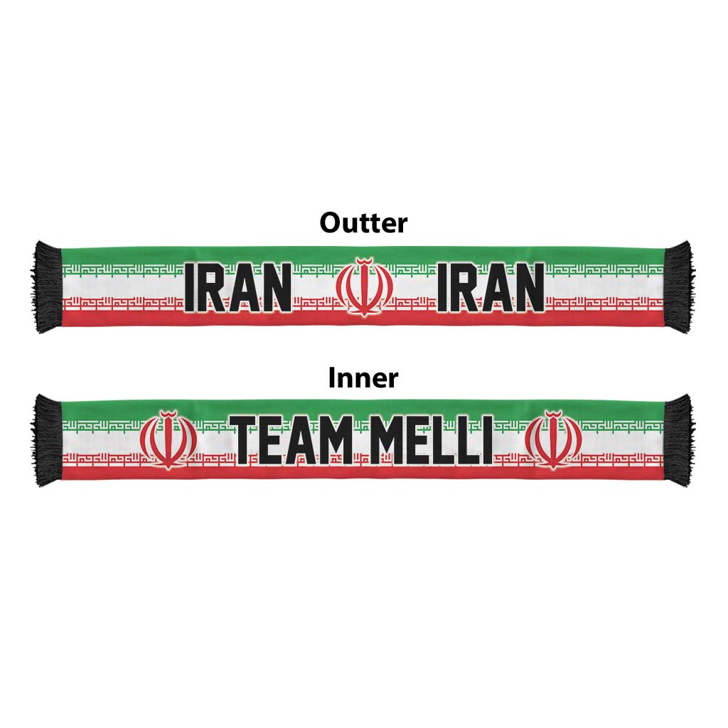 Iran World Football 2026 Soccer Scarf National Pride Never Stops