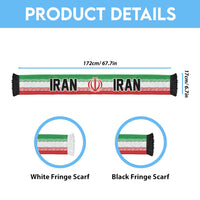 Iran World Football 2026 Soccer Scarf National Pride Never Stops
