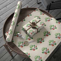 Iranian Flag Peace Doves Wrapping Paper Roll Free Iran Freedom Statement Gift