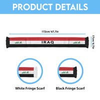 Iraq Football 2026 Soccer Scarf Flag Style