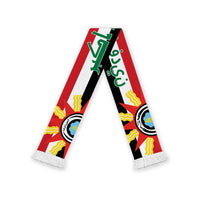 Iraq World Football 2026 Soccer Scarf National Pride Never Stops