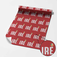 IRE Ireland Matching Group Wrapping Paper Roll Irish Pride St Patricks Day Family or Friends