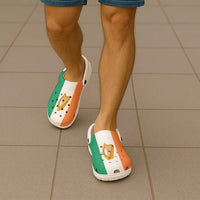 Ireland Clogs Shoes Flag Color Inspiration - Wonder Print Shop