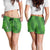 Ireland National Football Shorts for Women Celtics Knot Shamrocks Inspired Geometry - Wonder Print Shop