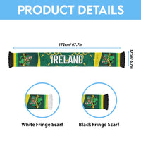 Ireland Rugby National Heritage Personalized Soccer Scarf Traditional Celtic Inspired Edition