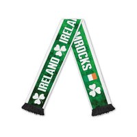 Ireland Rugby Ruffneck Scarf Go Irish Shamrocks