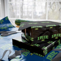 Irie Jamaican Rasta Wrapping Paper Roll Funny Jamaica Jamaican Flag Rasta Reggae Roots - Wonder Print Shop