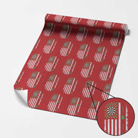 Irish American Darts Shamrock Flag Gift Wrapping Paper Roll