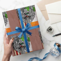 Irish Americans Wrapping Paper Roll Irish By Blood American By Birth Patriot By Choice Celtic Cross - Wonder Print Shop