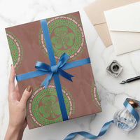 Irish Blessing May The Road Rise To Meet You Wrapping Paper Roll Celtic Knot Shamrock