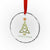 Irish Gaelic Christmas Nollaig Shona Crystal Glass Ornament Celtic Knot Christmas Tree - Wonder Print Shop