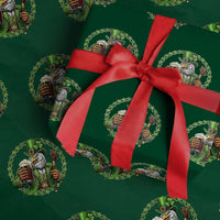 Irish Patriotic Eagle Leprechaun Wrapping Paper Roll St Patricks Day Gift