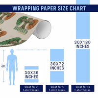 Irish Pride Celtic Cross Wrapping Paper Roll Christian Gift