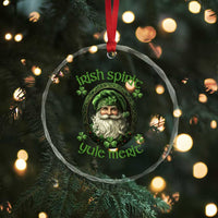 Irish Spirit Yule Merit Crystal Glass Ornament TS09