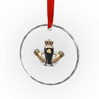Irish Stout Claddagh Ring Beer Galway Ireland Souvenir Crystal Glass Ornament