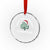Irish Xmas Crystal Glass Ornament Irish You A Merry Christmas Celtic Shamrock TS09