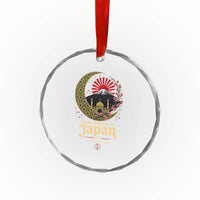 Islamic Republic of Japan Aesthetic Graphic Crystal Glass Ornament Mount Fuji Mosque Cultural Fusion