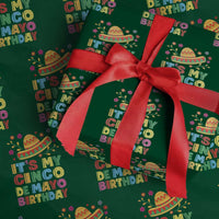 It Is My Cinco De Mayo Birthday Fiesta Wrapping Paper Roll Funny Mexican Party