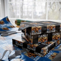 It Is Not A Dad Bod It Is A Father Figure Wrapping Paper Roll Funny Beer Bigfoot Dad Father's Day