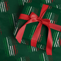 Italian American Flag Wrapping Paper Roll Retro Italian Family Italy Flag - Wonder Print Shop