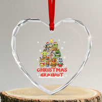 Italian Brainrot Christmas Tree Meme Heart Crystal Glass Ornament - Wonder Print Shop