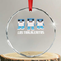 Italian Brainrot Meme Shark Crystal Glass Ornament Tralalero Tralala Los Tralaleritos Funny Animals