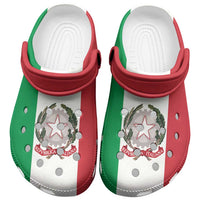 Italy Clogs Shoes Flag Color Inspiration - Wonder Print Shop