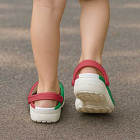 Italy Clogs Shoes Flag Color Inspiration - Wonder Print Shop