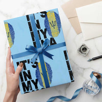 It's In My DNA Barbados Barbadian Wrapping Paper Roll Pride Heritage Patriotic Gift