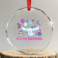 Its My Birthday Crystal Glass Ornament Girl Party Funny Bday Family Party