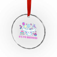 Its My Birthday Crystal Glass Ornament Girl Party Funny Bday Family Party
