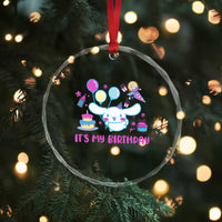 Its My Birthday Crystal Glass Ornament Girl Party Funny Bday Family Party