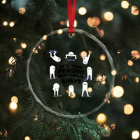 Its The Fresno Nightcrawler Baby Crystal Glass Ornament Funny Cryptid Skate Style Gift - Wonder Print Shop