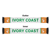 Ivory Coast Football 2026 Soccer Scarf Go Les Elephants