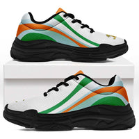 Ivory Coast Football Chunky Sneakers Flag-Inspired Curve Style