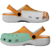 Ivory Coast Football Clogs Shoes Côte d'Ivoire-Tribal Sporty Style - Wonder Print Shop