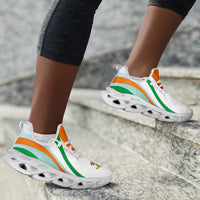 Ivory Coast Football Clunky Sneakers Flag-Inspired Curve Style