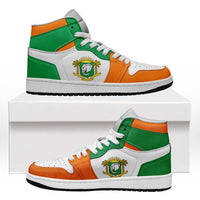 Ivory Coast High Sneakers AJ1 Classic National Flag Style - Wonder Print Shop