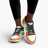 Ivory Coast Low Sneakers Classic National Flag Style - Wonder Print Shop