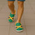 Jamaica Clogs Shoes Heritage Palette Flag-Inspired - Wonder Print Shop