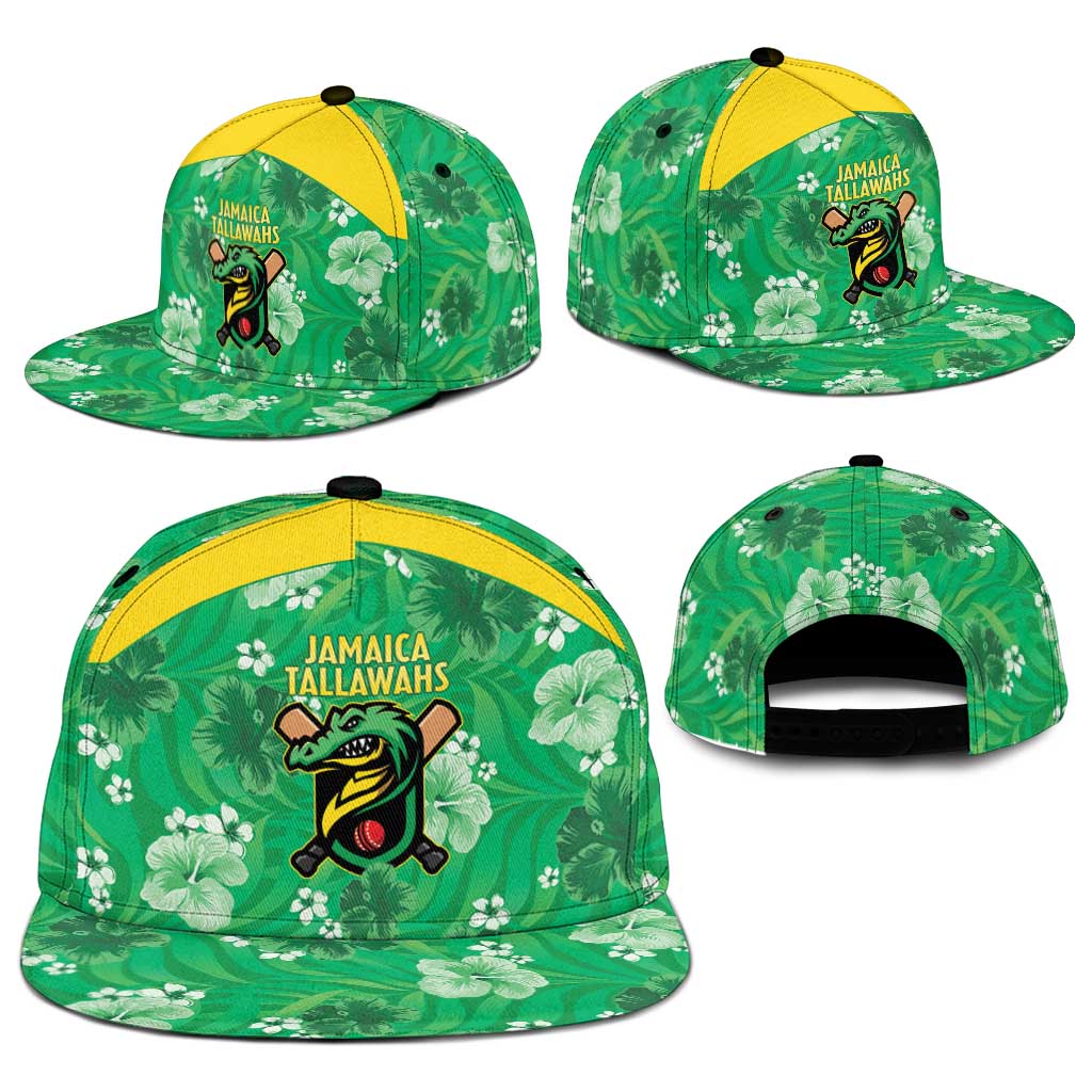 Jamaica Cricket Snapback Cap Fi Wi Tallawahs Tropical Style - Wonder Print Shop