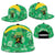 Jamaica Cricket Snapback Cap Fi Wi Tallawahs Tropical Style - Wonder Print Shop