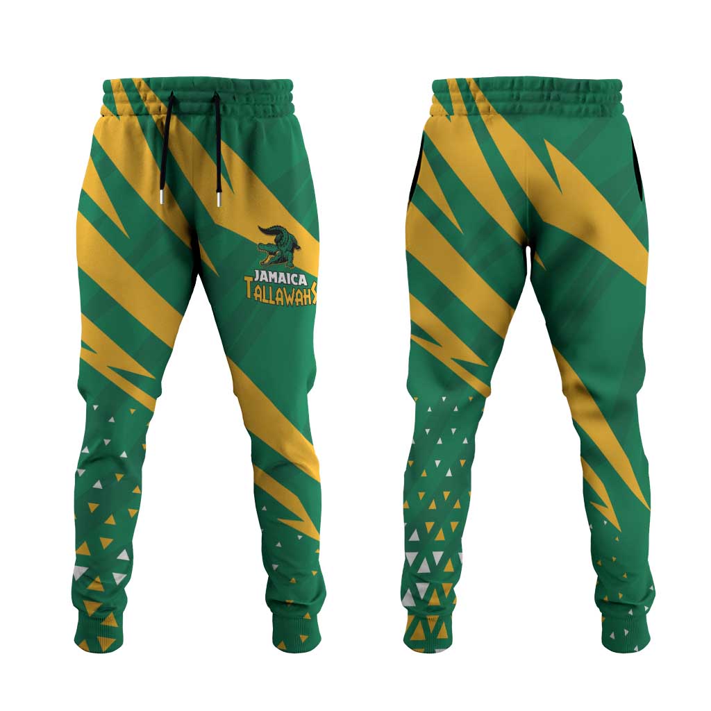 Jamaica Cricket Tallawahs Jogger Pants Fi Wi Tallawahs Champions - Wonder Print Shop