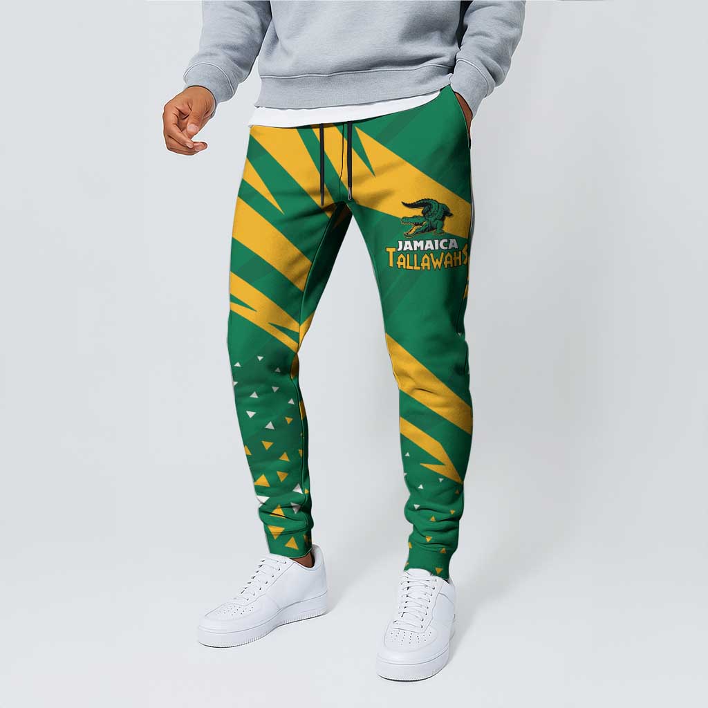 Jamaica Cricket Tallawahs Jogger Pants Fi Wi Tallawahs Champions - Wonder Print Shop