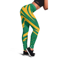 Jamaica Cricket Tallawahs Leggings Fi Wi Tallawahs Champions LT01